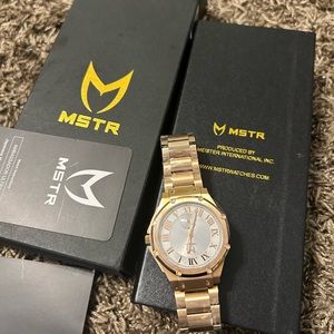 BRAND NEW GOLD MEISTER WATCH!